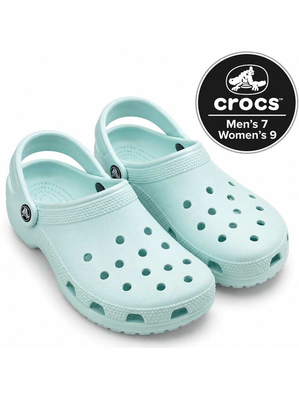 Crocs | W9/M7 | Classic Clog Mint Green